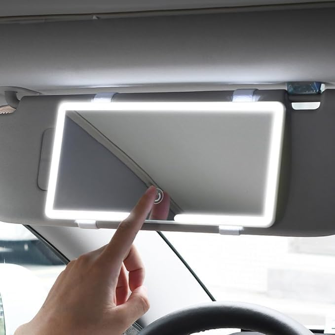 Universal LED Sun Visor Vanity Mirror