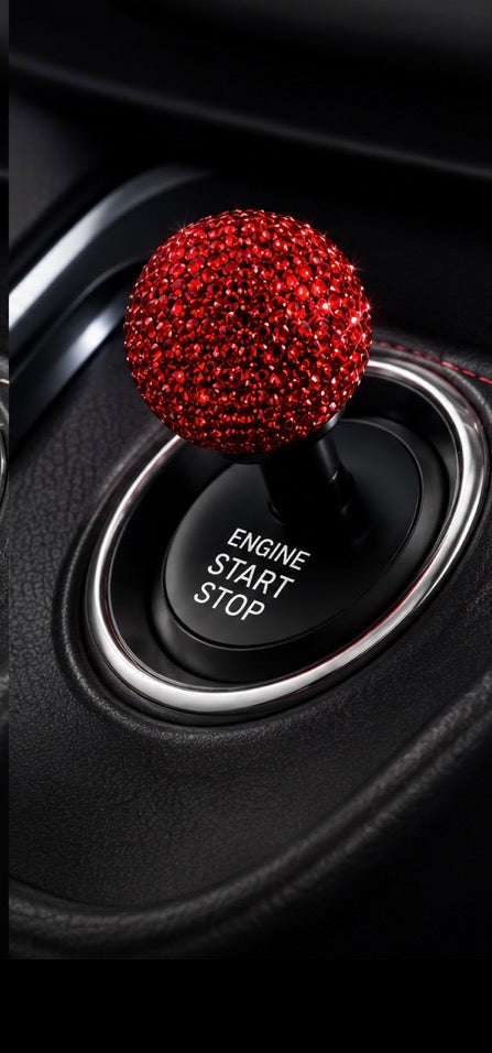 Bedazzled Push Start Knob