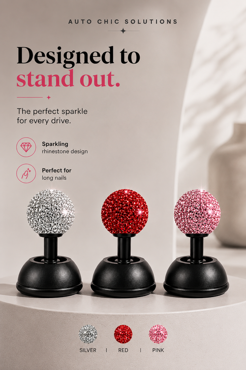 Bedazzled Push Start Knob