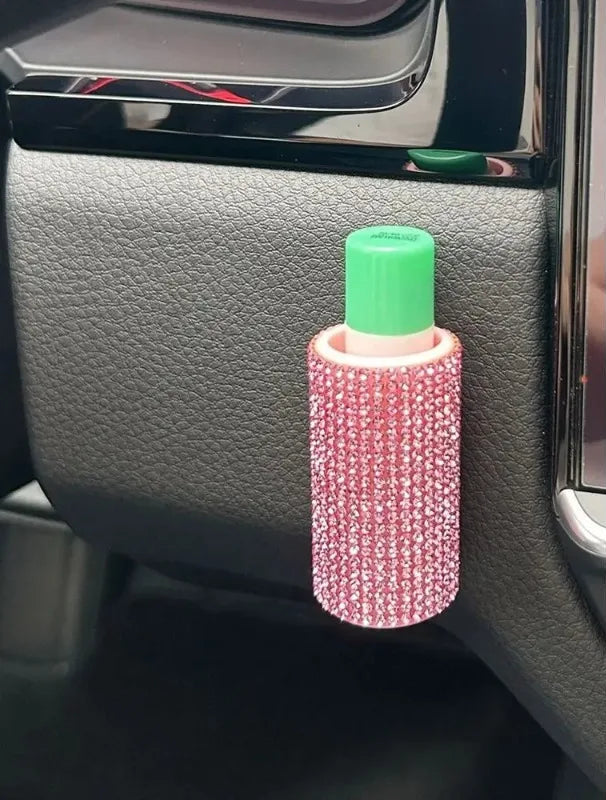 Sparkling Car Lipgloss Holder